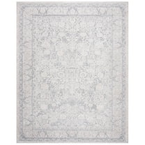 SAFAVIEH Reflection Lynna Traditional Area Rug, Light Grey/Cream, 11' x 15'