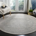 thumbnail image 1 of SAFAVIEH Reflection Lynna Traditional Area Rug, Light Grey/Cream, 6'7" x 6'7" Round, 1 of 7