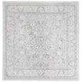 thumbnail image 1 of SAFAVIEH Reflection Lynna Traditional Area Rug, Light Grey/Cream, 8' x 8' Square, 1 of 5