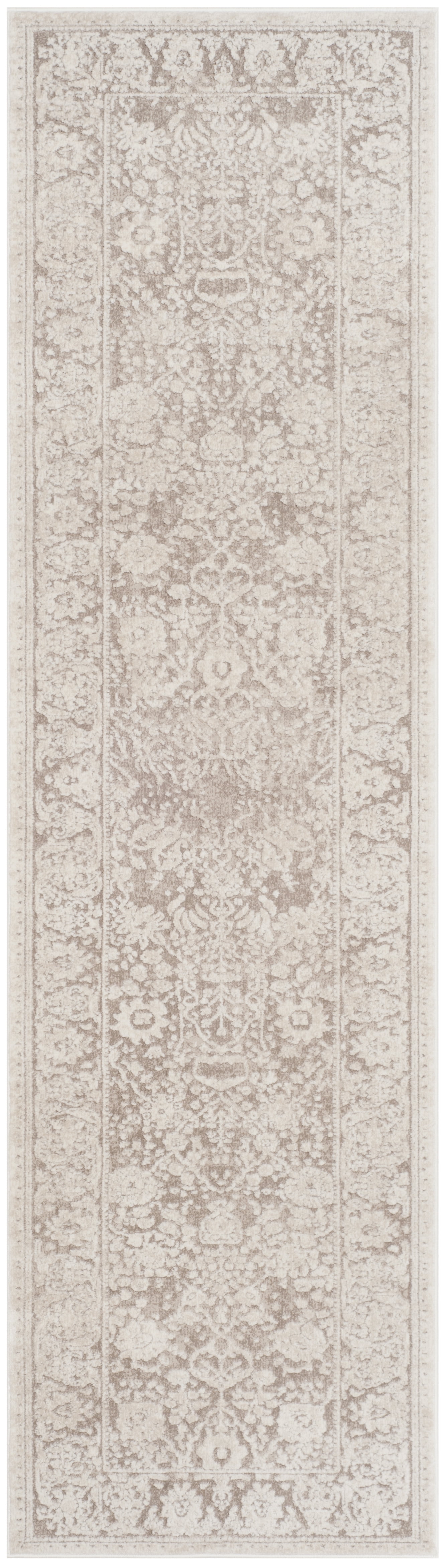 SAFAVIEH Reflection Lynna Traditional Runner Rug, Beige/Cream, 2'3