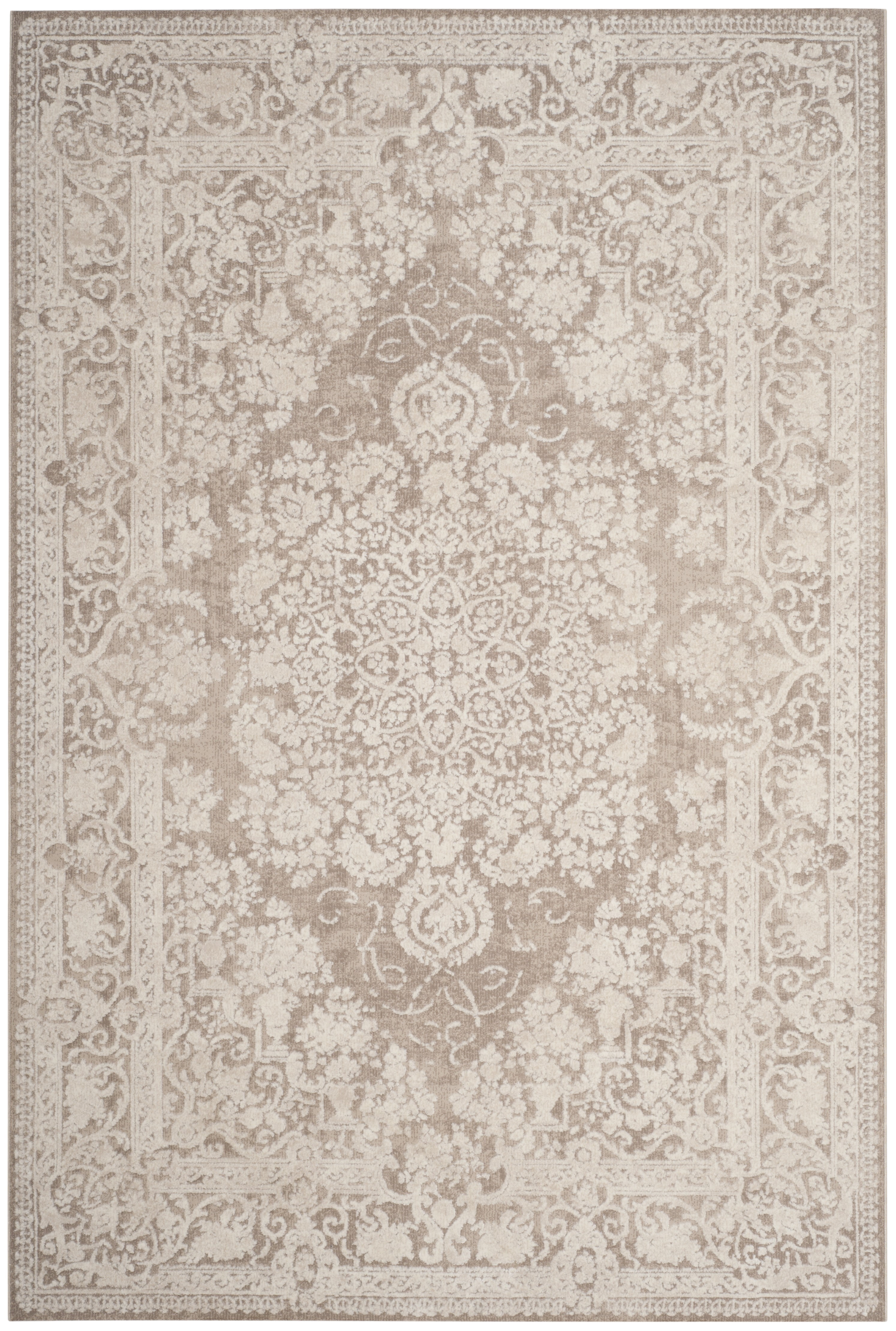 SAFAVIEH Reflection Sophia Oriental Area Rug, Beige/Cream, 6' x 8'