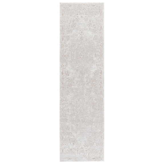 SAFAVIEH Reflection Sophia Oriental Runner Rug, Creme/Ivory, 2'3" x 14'