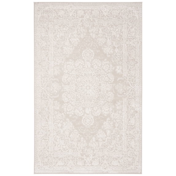 SAFAVIEH Reflection Sophia Traditional Area Rug, Cream/Ivory, 11' x 15'