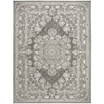thumbnail image 1 of SAFAVIEH Reflection Sophia Traditional Area Rug, Dark Grey/Cream, 9' x 12', 1 of 5