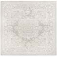 thumbnail image 1 of SAFAVIEH Reflection Sophia Traditional Area Rug, Light Grey/Cream, 3' x 3' Square, 1 of 5