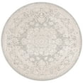 thumbnail image 1 of SAFAVIEH Reflection Sophia Traditional Area Rug, Light Grey/Cream, 8' x 8' Round, 1 of 5