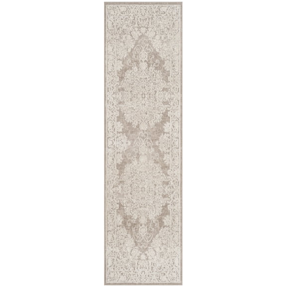 SAFAVIEH Reflection Sophia Traditional Runner Rug, Beige/Cream, 2'3" x 16'