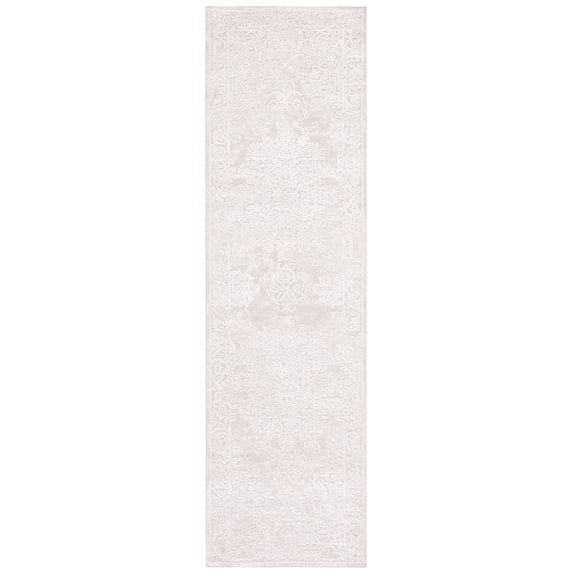 SAFAVIEH Reflection Sophia Traditional Runner Rug, Cream/Ivory, 2'3" x 6'