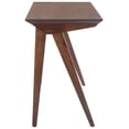 thumbnail image 1 of SAFAVIEH Reid Solid Modern Glam Writing Desk, Walnut, 1 of 11