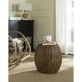 thumbnail image 1 of SAFAVIEH Remi Modern Rattan End Table, Brown/Multi, 1 of 4