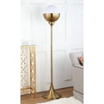 thumbnail image 1 of SAFAVIEH Renato 63.5 in. H Floor Lamp, Brass Gold, 1 of 6