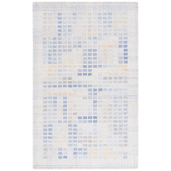 SAFAVIEH Renewal Barrfind Geometric Area Rug, Beige/Gray, 3' x 5'