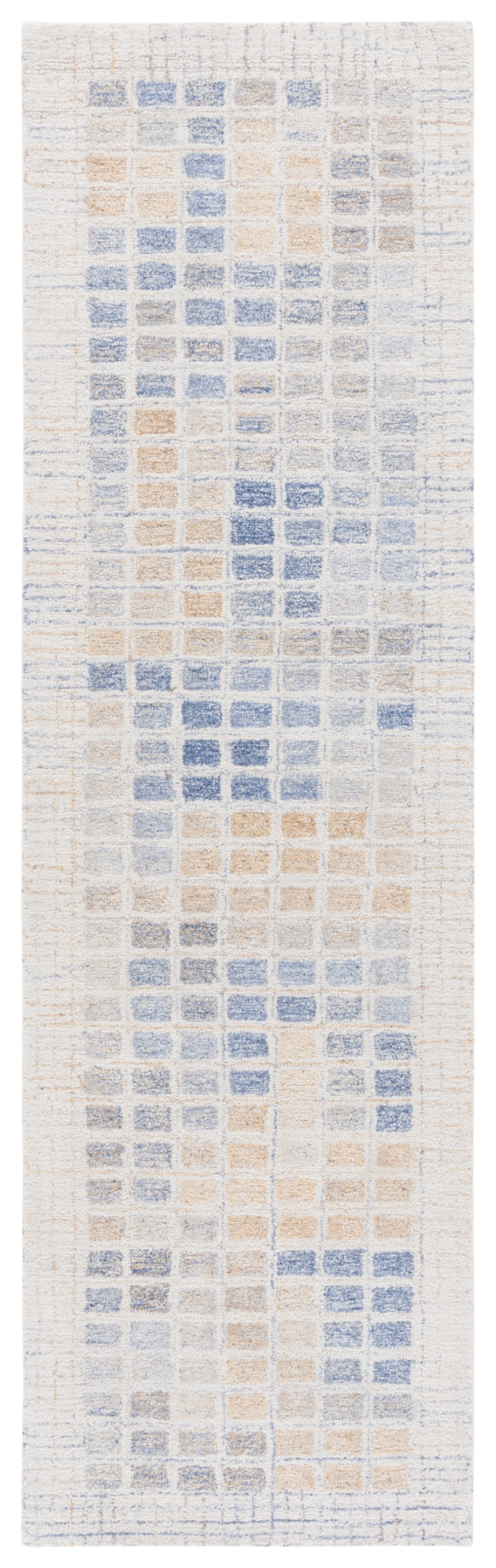 SAFAVIEH Renewal Barrfind Geometric Runner Rug, Beige/Gray, 2'3" x 8'
