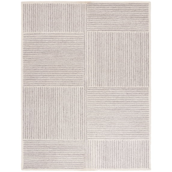 SAFAVIEH Renewal Charnette Geometric Area Rug, Gray/Ivory, 8' x 10'