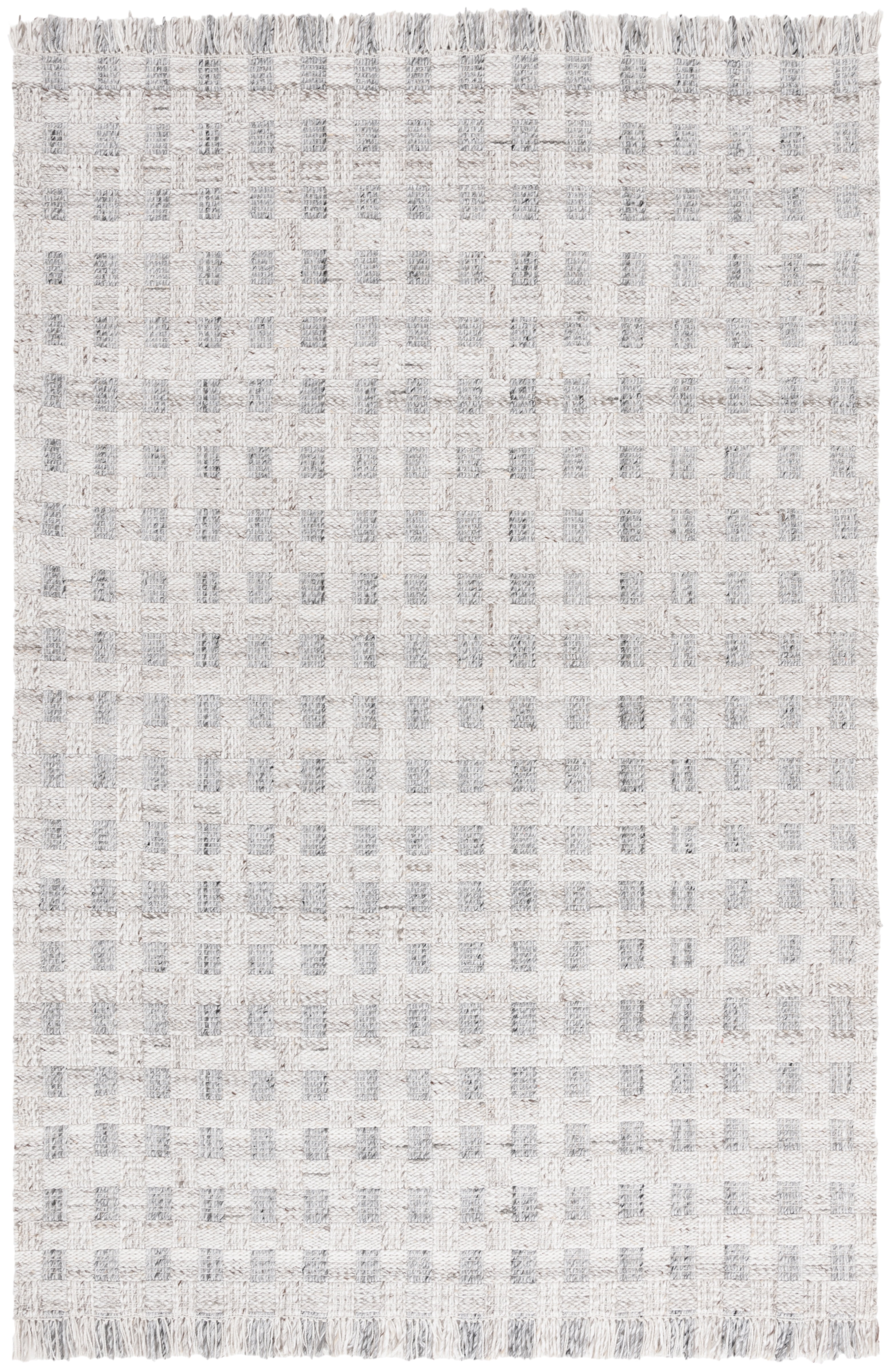SAFAVIEH Renewal Devrim Geometric Area Rug, Gray, 4' x 6'