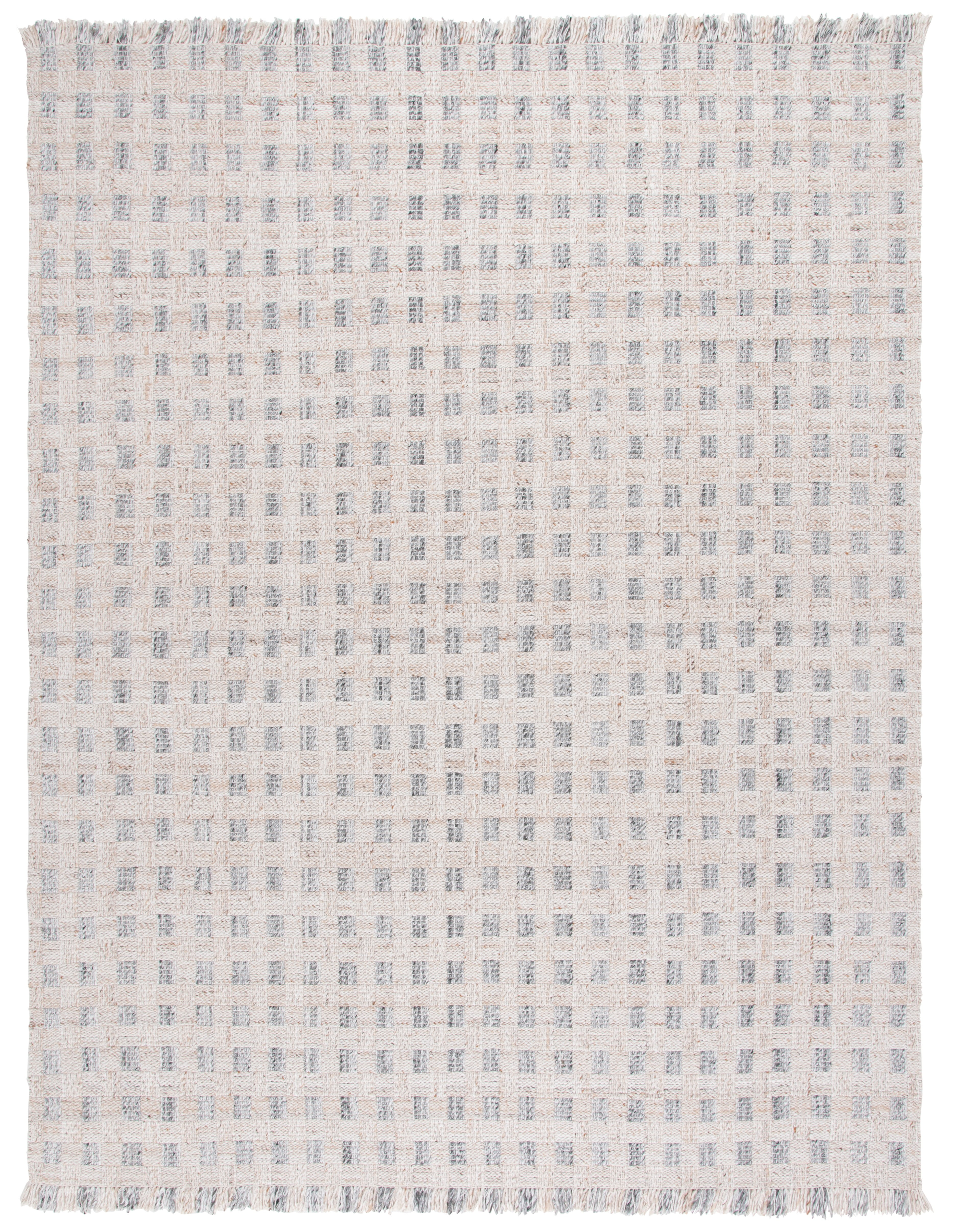 SAFAVIEH Renewal Devrim Geometric Area Rug, Ivory/Gray, 8' x 10'