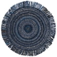 thumbnail image 1 of SAFAVIEH Renewal Donelle Solid Area Rug, Navy/Beige, 3' x 3' Round, 1 of 7