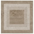 thumbnail image 1 of SAFAVIEH Renewal Gale Bordered Area Rug, Brown/Ivory, 6' x 6' Square, 1 of 11