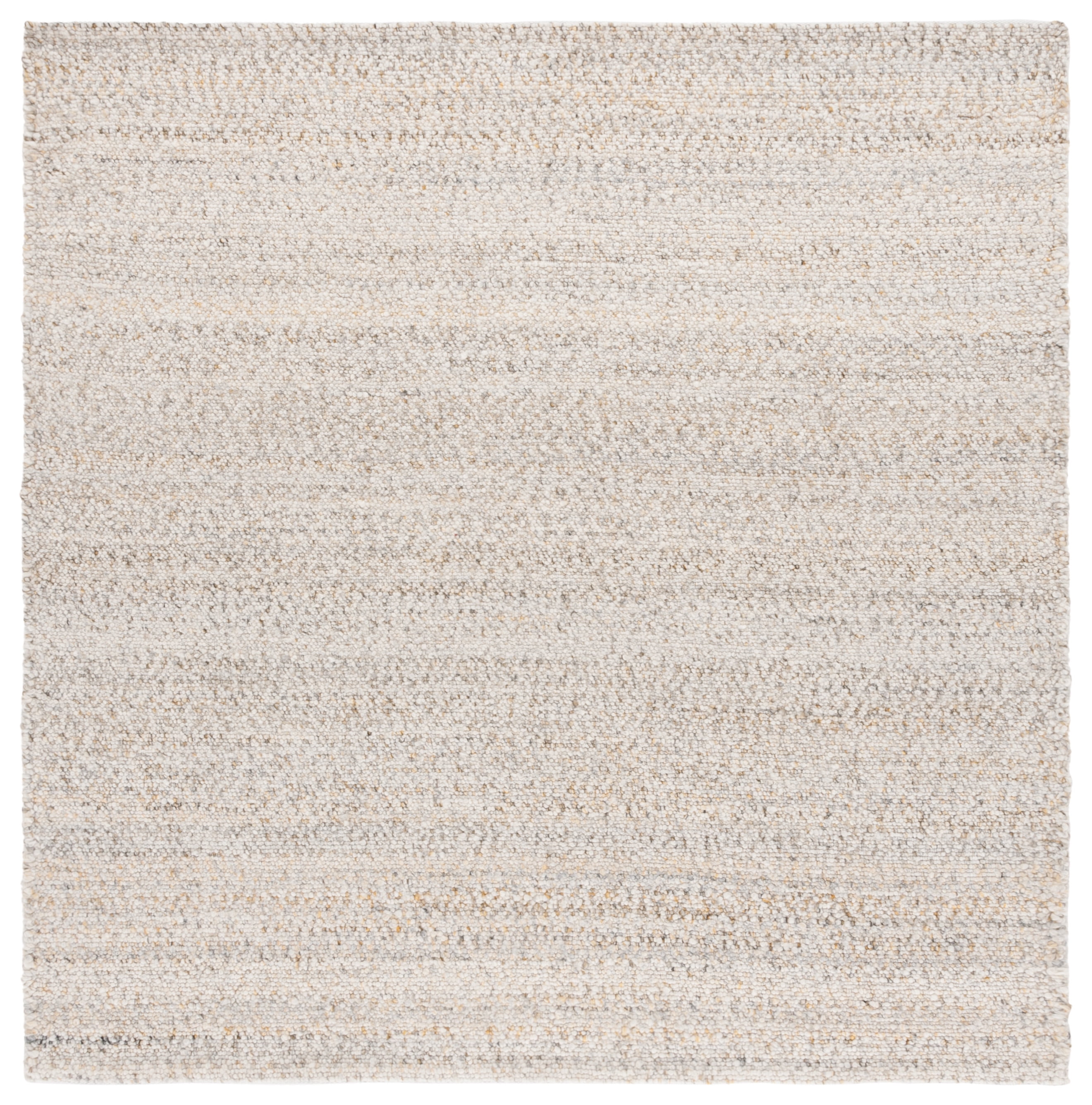 SAFAVIEH Renewal Holden Solid Area Rug, Beige/Gold, 6' x 6' Square