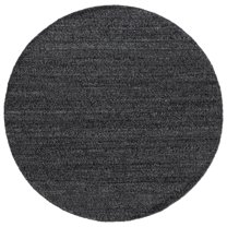 SAFAVIEH Renewal Holden Solid Area Rug, Charcoal, 6' x 6' Round