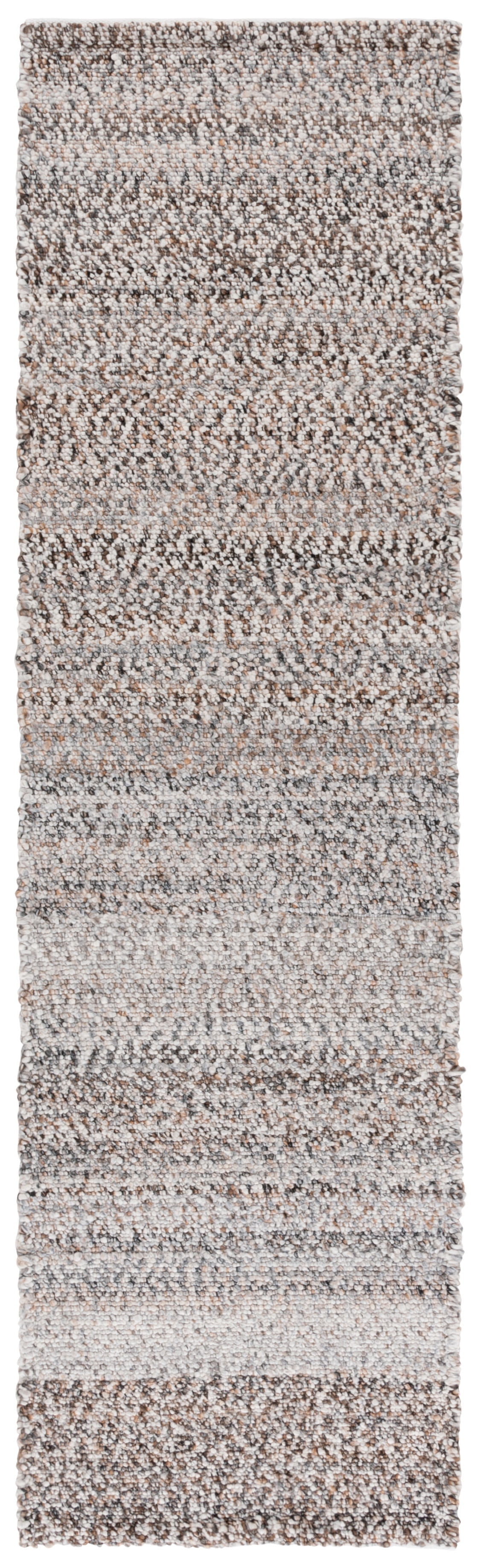 SAFAVIEH Renewal Holden Solid Runner Rug, Natural/Gray, 2'3" x 8'