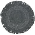 thumbnail image 1 of SAFAVIEH Renewal Issam Solid Area Rug, Black, 4' x 4' Round, 1 of 7