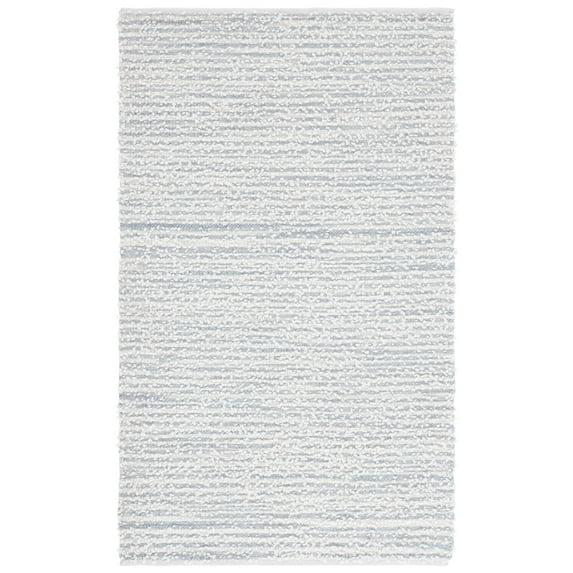 SAFAVIEH Renewal Kensington Abstract Area Rug, Light Blue/Ivory, 4' x 6'