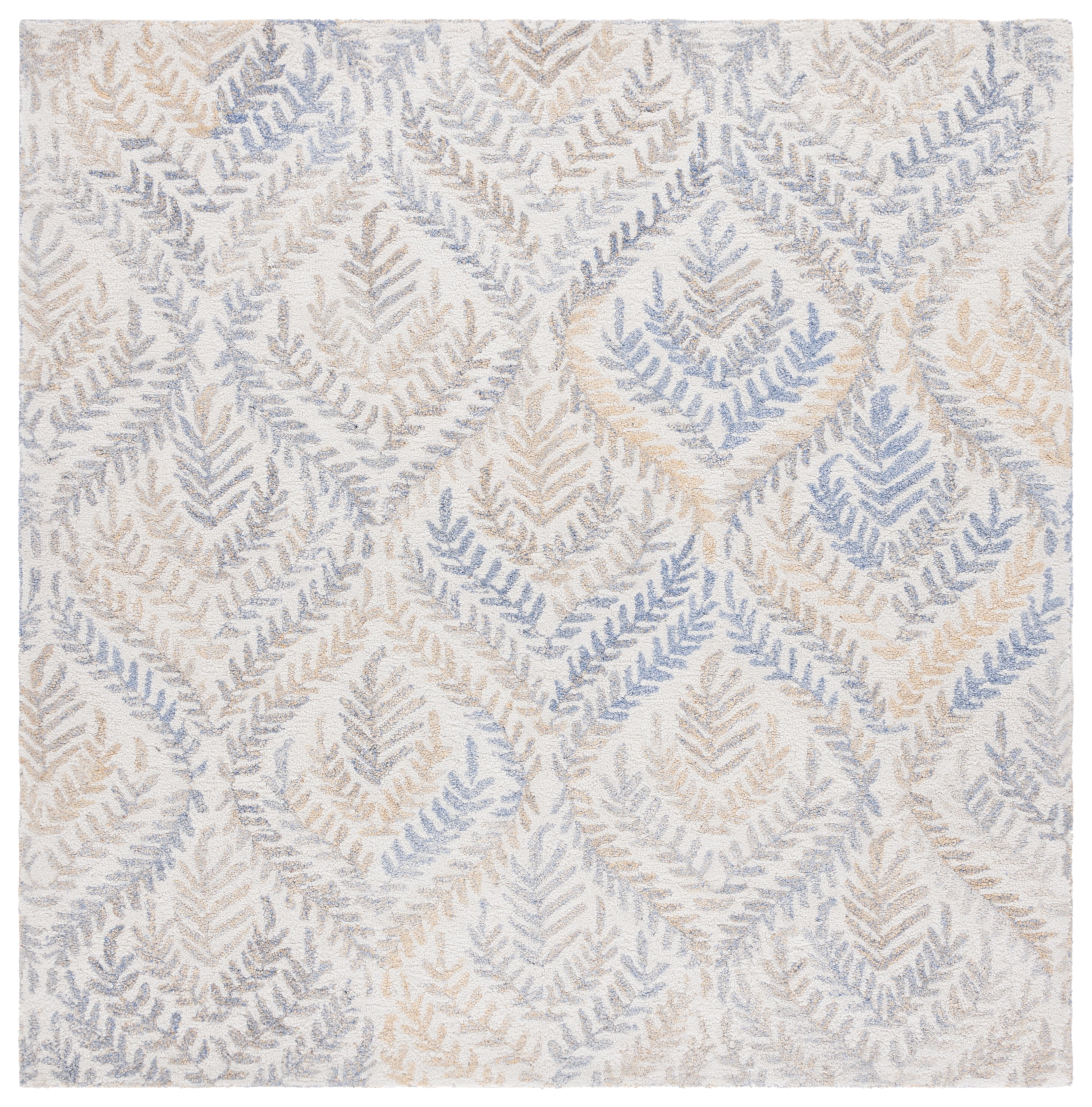 SAFAVIEH Renewal Nurten Geometric Area Rug, Beige/Gray, 6' x 6' Square