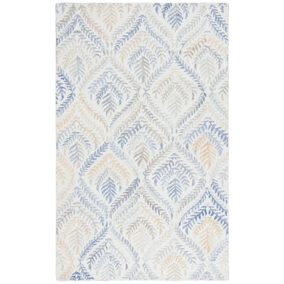 SAFAVIEH Renewal Nurten Geometric Area Rug, Beige/Gray, 6' x 9'