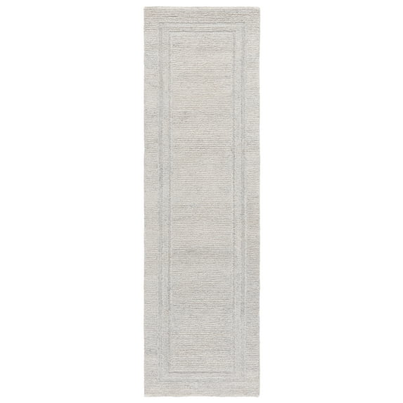 SAFAVIEH Renewal Rodina Striped Runner Rug, Silver, 2'3" x 8'