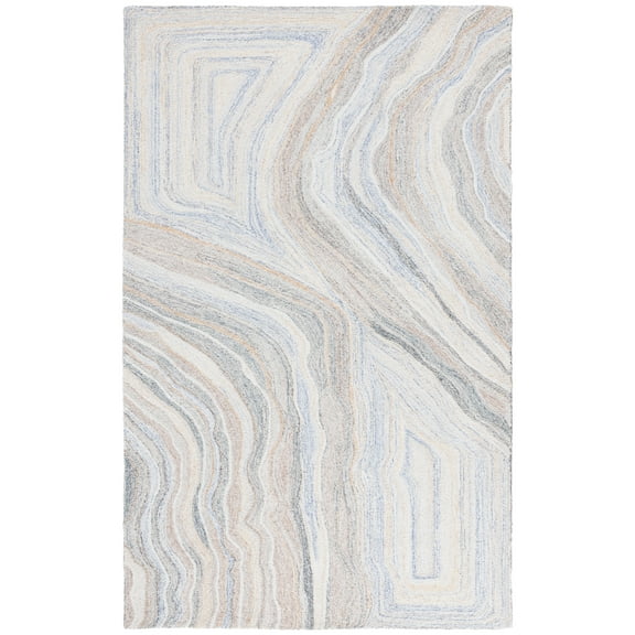 SAFAVIEH Renewal Rory Abstract Area Rug, Beige/Gray, 8' x 10'