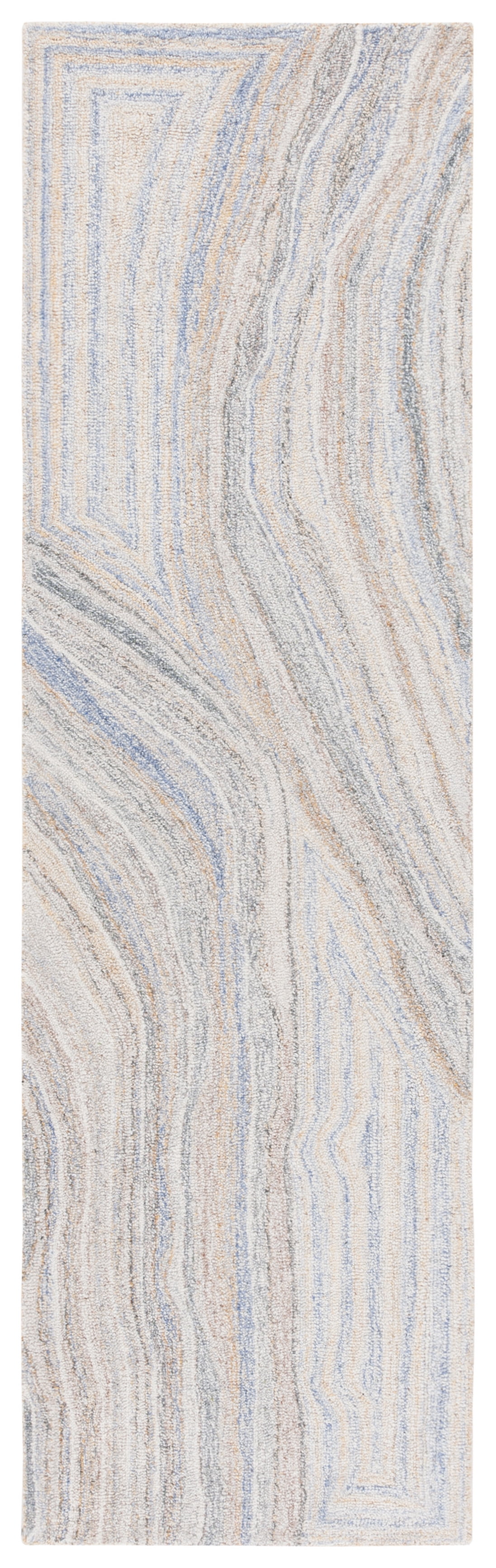 SAFAVIEH Renewal Rory Abstract Runner Rug, Beige/Gray, 2'3" x 8'