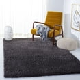 thumbnail image 1 of SAFAVIEH Reno Deacon Solid Polyester Shag Area Rug, Dark Grey, 8' x 10', 1 of 10