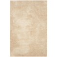 thumbnail image 1 of SAFAVIEH Reno Deacon Solid Polyester Shag Area Rug, Light Beige, 5'1" x 7'6", 1 of 12