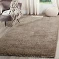 thumbnail image 1 of SAFAVIEH Reno Deacon Solid Polyester Shag Area Rug, Mushroom, 8' x 10', 1 of 11