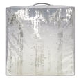 thumbnail image 1 of SAFAVIEH Rensia Solid Floor Pillow, 18" x 18", Grey/Silver, 1 of 1
