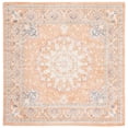 thumbnail image 1 of SAFAVIEH Restoration Vintage Beth Medallion Area Rug, Rust/Orange, 6' x 6' Square, 1 of 8