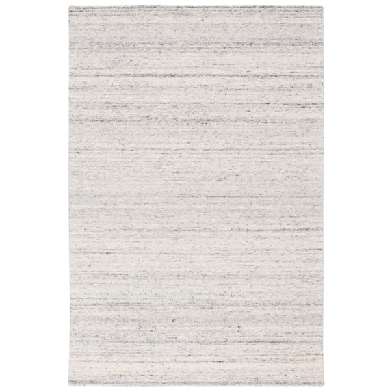 SAFAVIEH Restoration Vintage Chao Abstract Area Rug, Light Grey/Beige, 4' x 6'