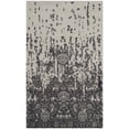 thumbnail image 1 of SAFAVIEH Restoration Vintage Dalton Floral Wool Area Rug, Silver/Grey, 3' x 5', 1 of 6
