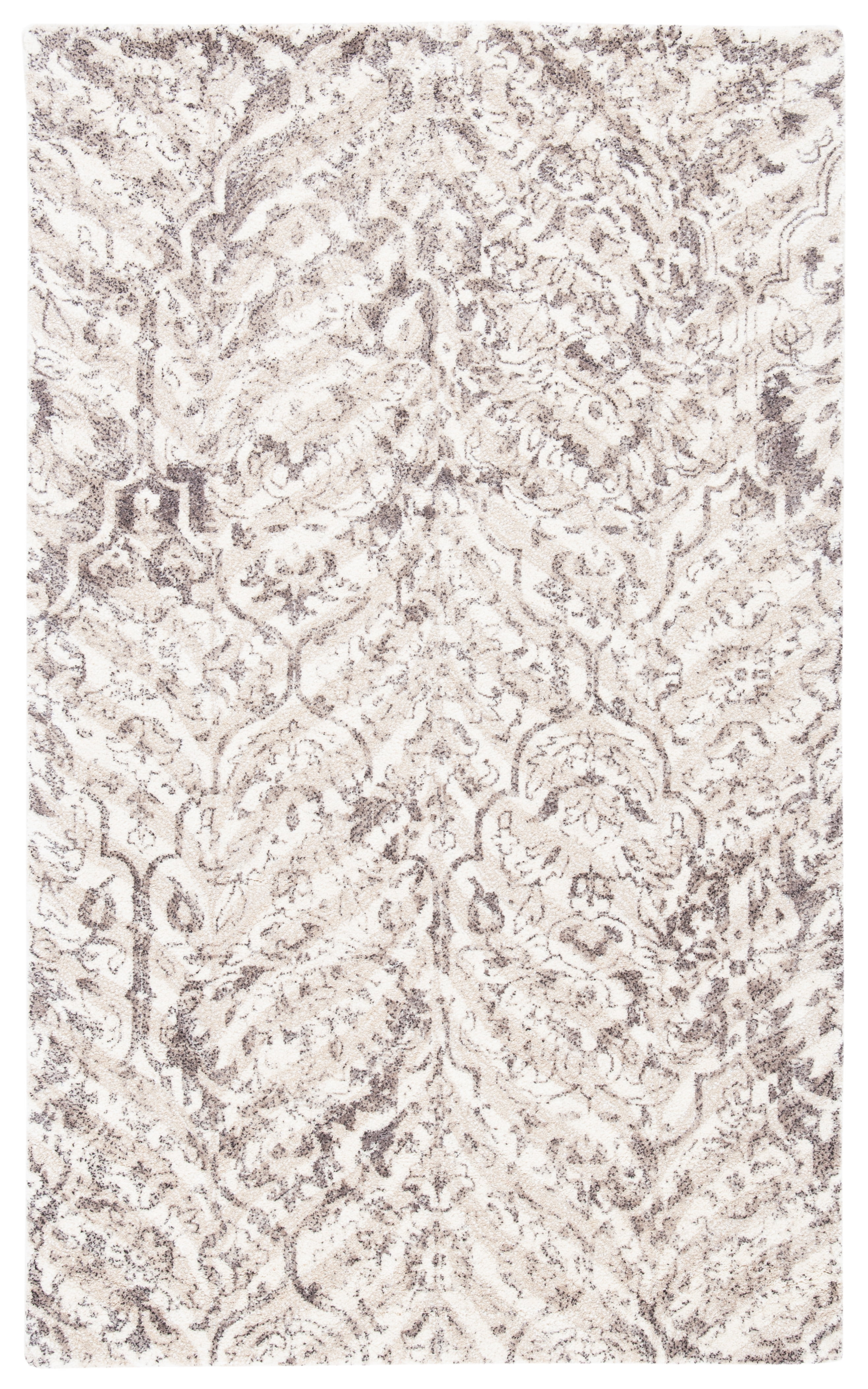 SAFAVIEH Restoration Vintage Delmar Abstract Area Rug, Beige/Ivory, 3' x 5'