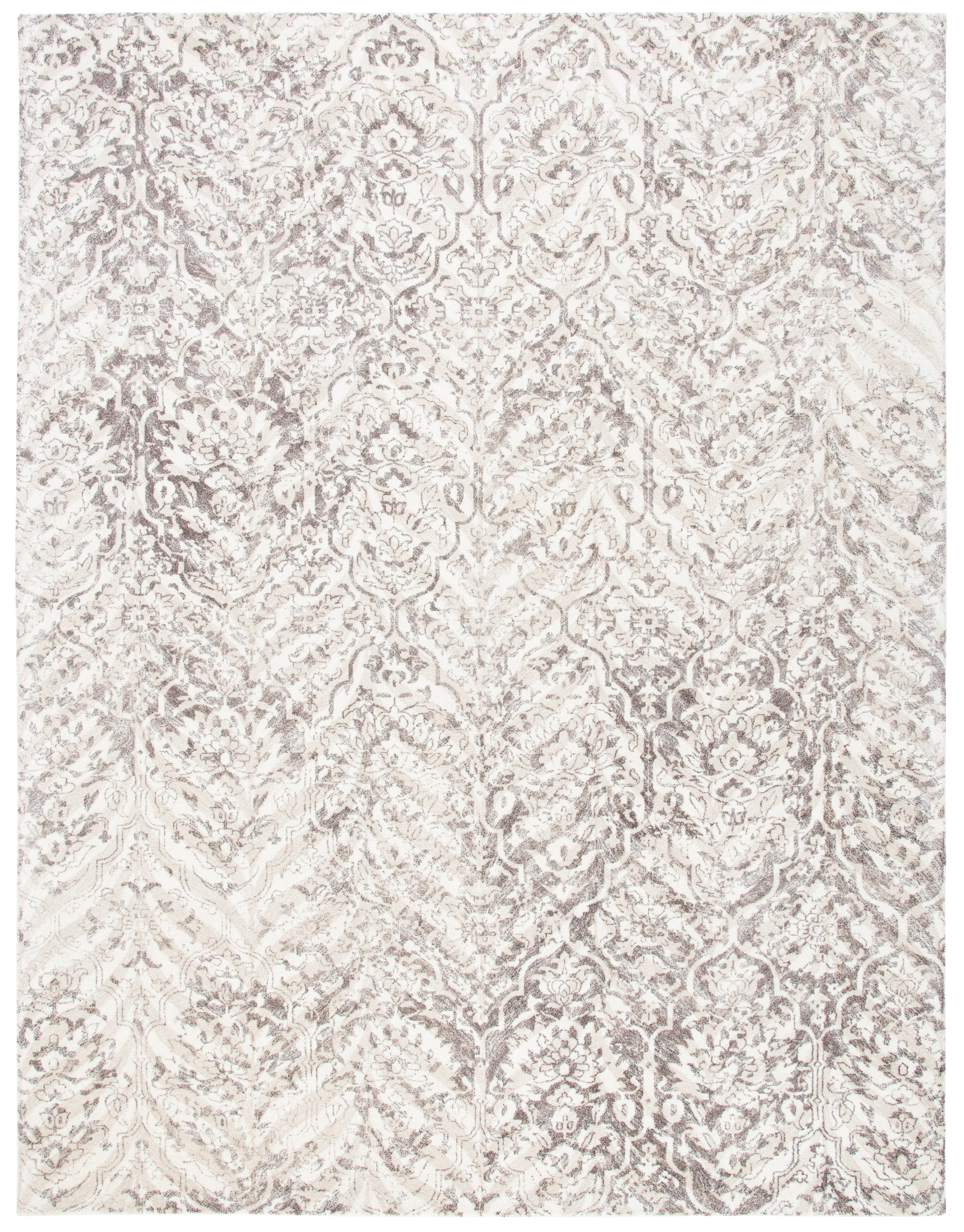 SAFAVIEH Restoration Vintage Delmar Abstract Area Rug, Beige/Ivory, 8' x 10'