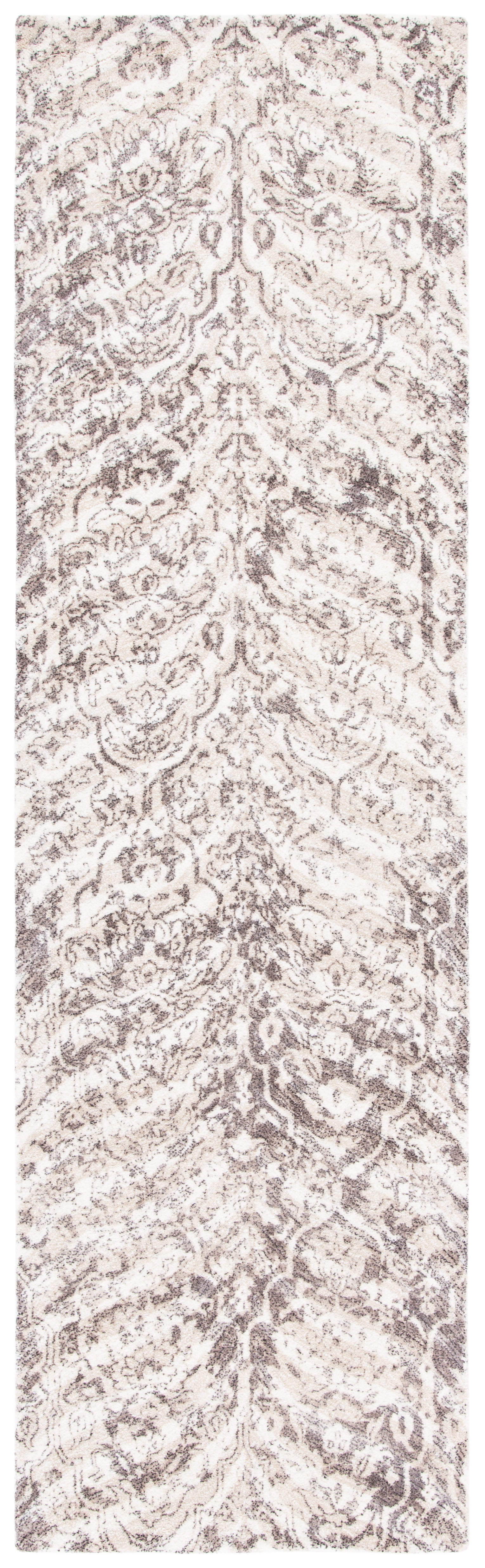 SAFAVIEH Restoration Vintage Delmar Abstract Runner Rug, Beige/Ivory, 2'3" x 8'