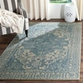 thumbnail image 1 of SAFAVIEH Restoration Vintage Donette Geometric Area Rug, Ivory/Turquoise, 5' x 8', 1 of 6