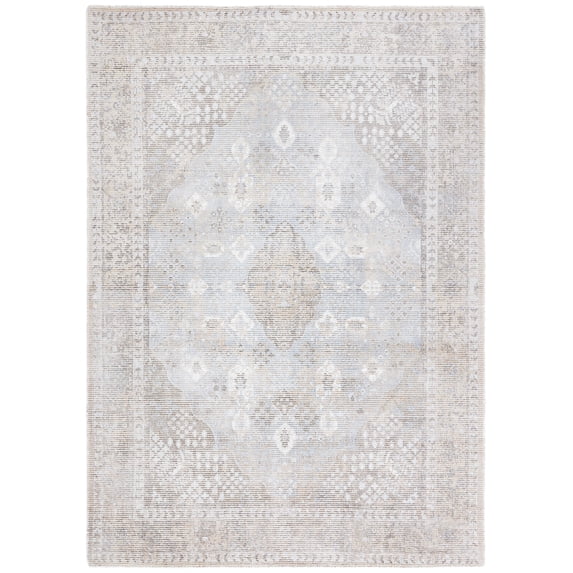 SAFAVIEH Restoration Vintage Edith Medallion Area Rug, Beige/Sand, 3' x 5'