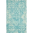 thumbnail image 1 of SAFAVIEH Restoration Vintage Eunice Border Wool Area Rug, Light Blue/Ivory, 6' x 6' Square, 1 of 10