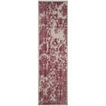 thumbnail image 1 of SAFAVIEH Restoration Vintage Kennard Border Wool Area Rug, Silver/Purple, 8' x 10', 1 of 10