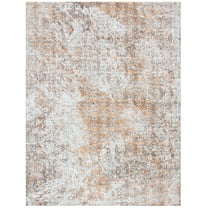 SAFAVIEH Restoration Vintage Kodey Abstract Area Rug, Rust/Orange, 8' x 10'