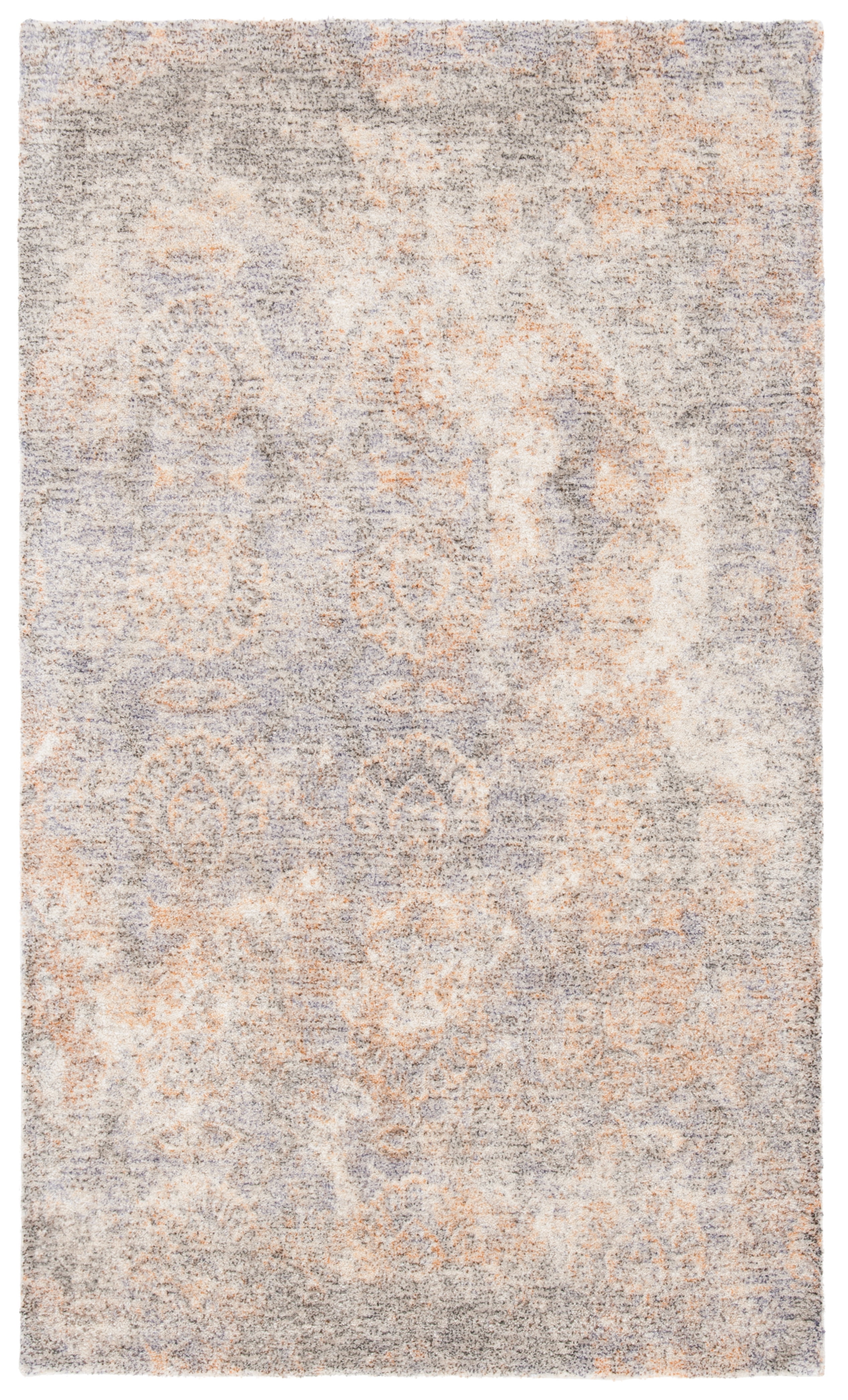 SAFAVIEH Restoration Vintage Lara Abstract Area Rug, Gold/Ivory, 3' x 5'