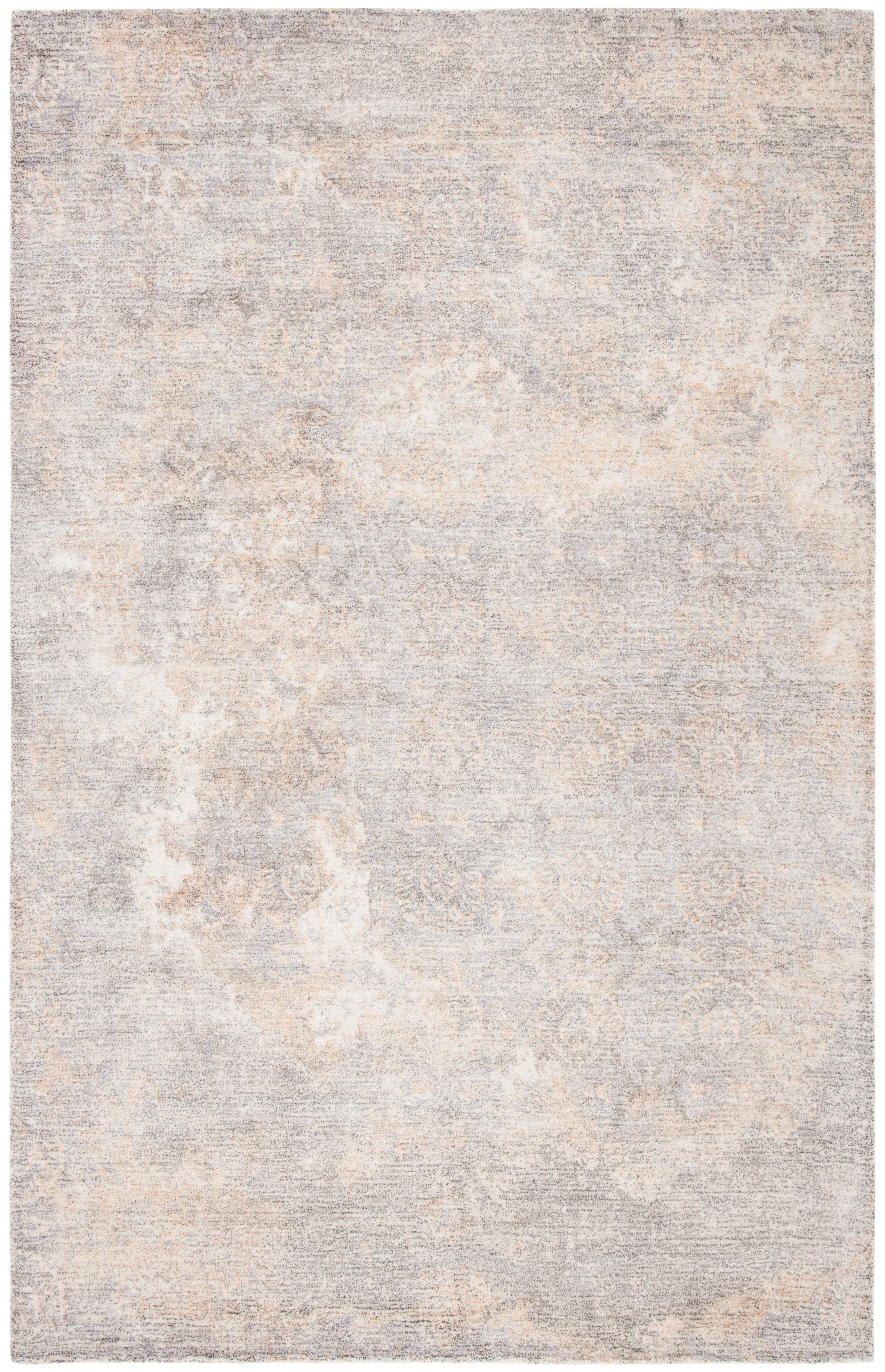 SAFAVIEH Restoration Vintage Lara Abstract Area Rug, Gold/Ivory, 8' x 10'