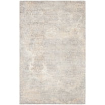 SAFAVIEH Restoration Vintage Lara Abstract Area Rug, Gold/Ivory, 8' x 10'